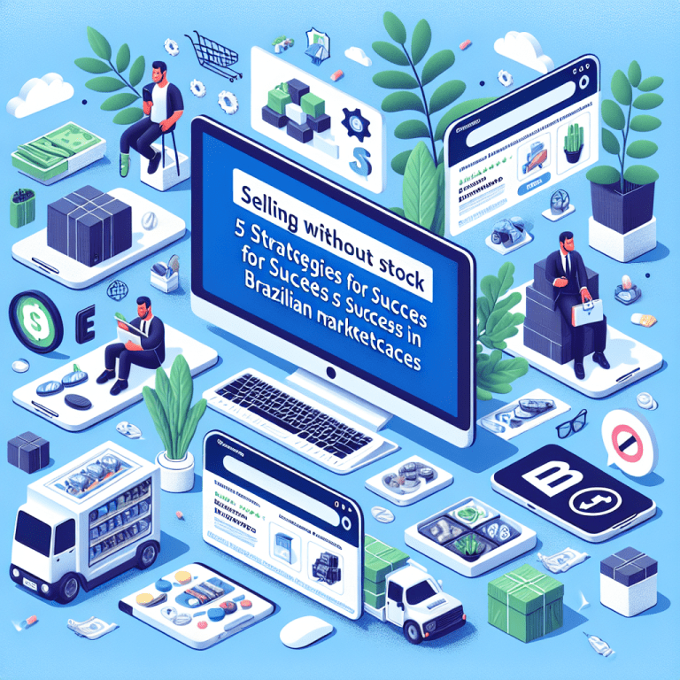 Vender sem estoque: 5 Estratégias para Sucesso em Marketplaces Brasileiros